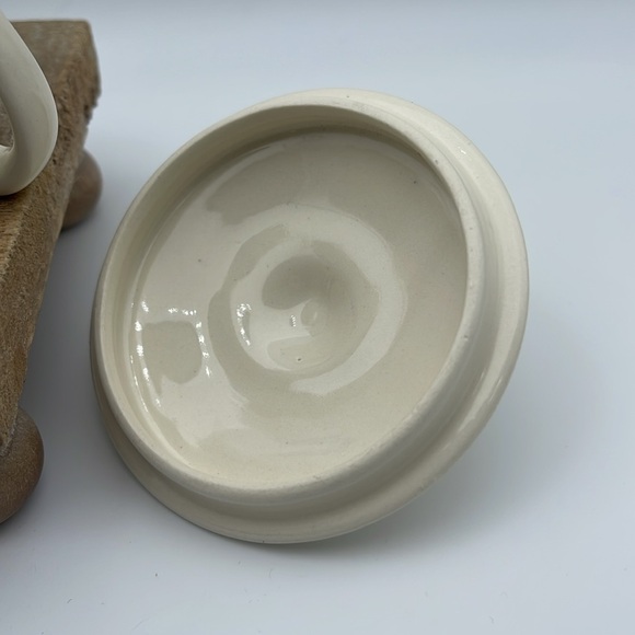 Homer Laughlin Shakespeare Country Blue Sugar Bowl with‎ Lid - Picture 8 of 8